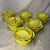 Majolica Rare Vintage Secla Soup Bowls With Lids Yellow Cabbage Leaf For Sale - Image 4 of 11