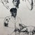 1965 Sigmund Abeles Self Portrait With Cats Etching For Sale - Image 6 of 9