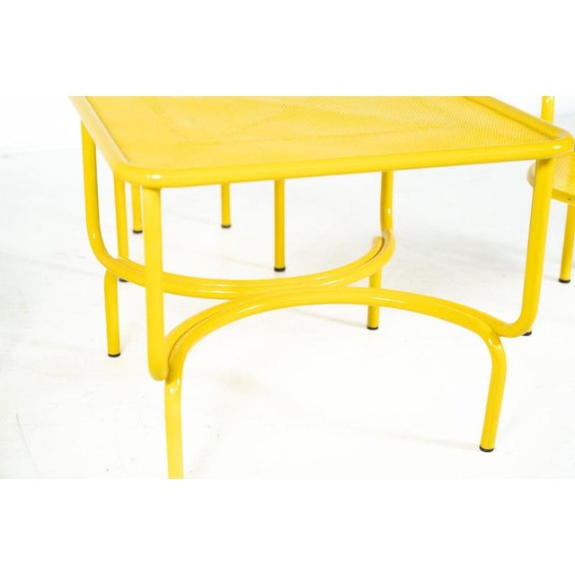 Metal Locus Solus Outdoor Garden Set by Gae Aulenti for Poltronova, Italy, 1964, Set of 5 For Sale - Image 7 of 14