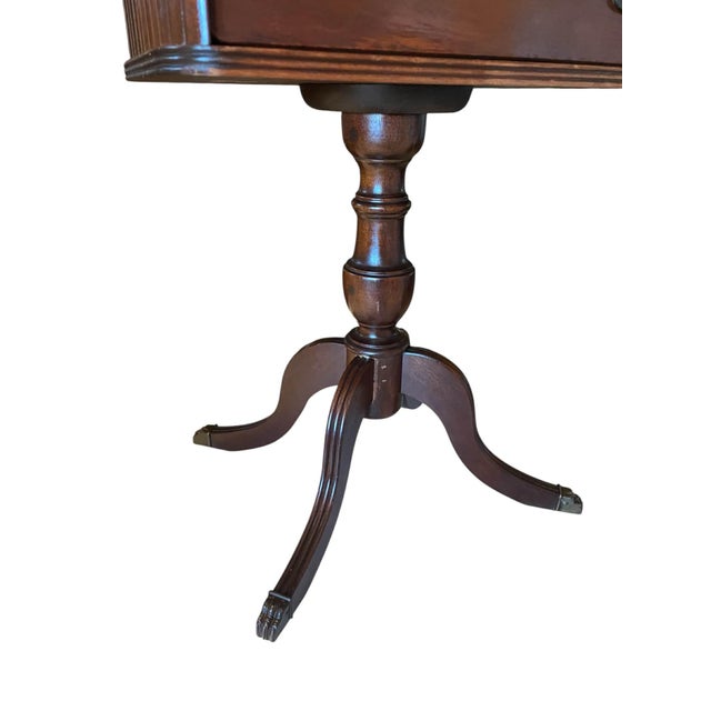 Mahogany Thread Table-Mid - Late 19th Century For Sale - Image 13 of 18