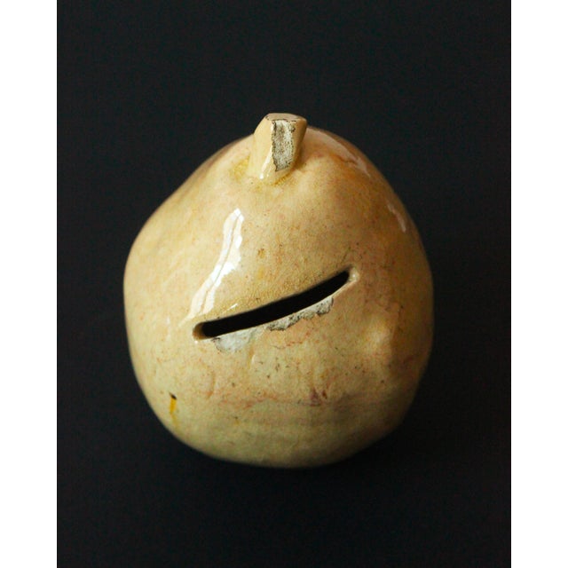 French Glazed Ceramic Money Box, 1900s For Sale - Image 6 of 6