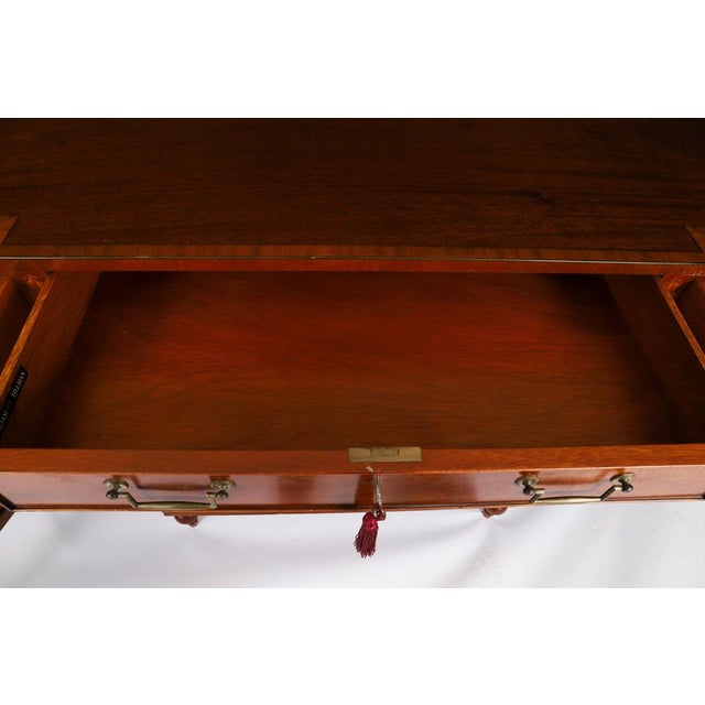 Vintage Flame Mahogany Sideboard by William Tillman, 1980s For Sale - Image 11 of 18