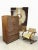 This stunning vintage rattan/bamboo cabinet exudes pure Bohemian charm. The combination of woven rattan and beautiful...
