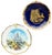 Petite Paris Limoges Porcelain Souvenir Plates, Pair For Sale