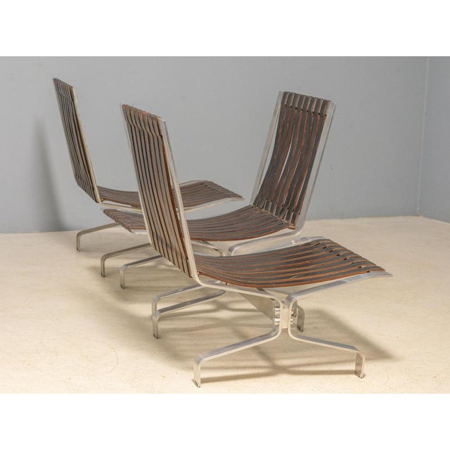 Rolling Chairs from Zbyněk Hřivnáč, Czechoslovakia, 1963, Set of 3 For Sale - Image 18 of 18