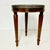 Wood Mid-Century Neoclassical Hollywood Regency Carrara Marble Top Drinks Table For Sale - Image 7 of 10