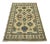 Caucasian Rug 4’10” X 6’10” Beige Wool Traditional Hand-Knotted Oriental Carpet For Sale