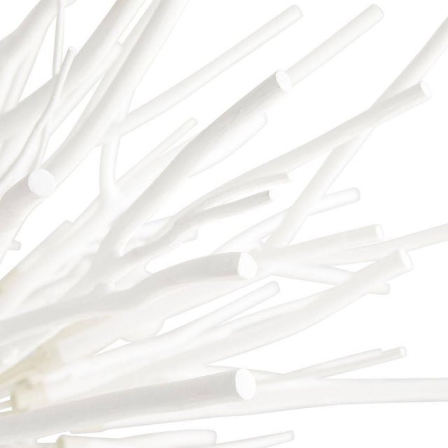 Arteriors Home Finch Chandelier, White For Sale In Dallas - Image 6 of 7