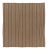 Vintage Palas Bidjar Square Kilim in Brown With Contrasting Stripes - Rug & Kilim For Sale In New York - Image 6 of 10