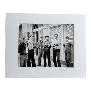 Vintage Signed Protest Photograph by Howard Harawitz For Sale