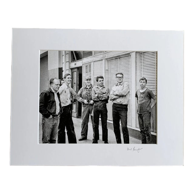 Vintage Signed Protest Photograph by Howard Harawitz For Sale