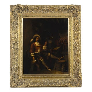 Jacobus Josephus Eeckhout, German Nobleman, 19th Century, Wood For Sale