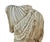 Cream Greek Roman Marble Torso Sculpture on Iron Stand, 20th Century, Italy For Sale - Image 8 of 18