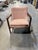 Pink Mid-Century Modern Style Lounge Chairs - Solid Walnut Frames with Pink Boucle For Sale - Image 8 of 13