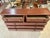 Primitive Storage Chest/Cupboard in Red Paint For Sale - Image 9 of 11