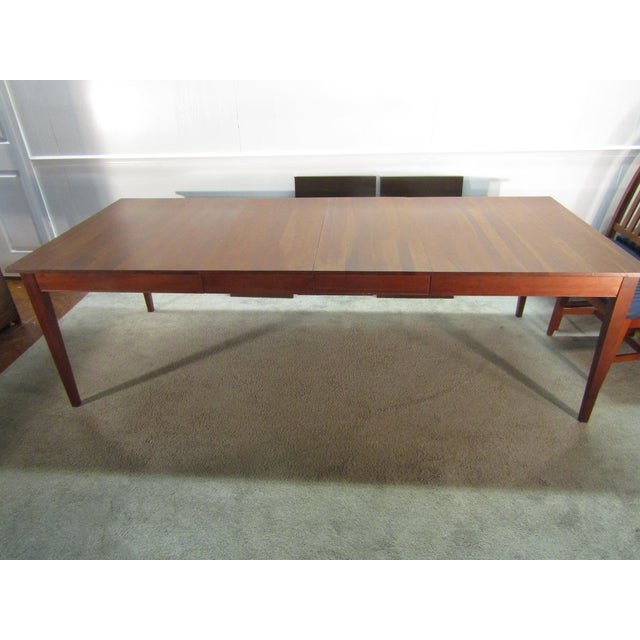 Ethan Allen American Impressions Solid Cherry Dining Table For Sale - Image 11 of 13