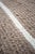Handmade Striped Looped Pile Wool Area Rug For Sale - Image 9 of 12