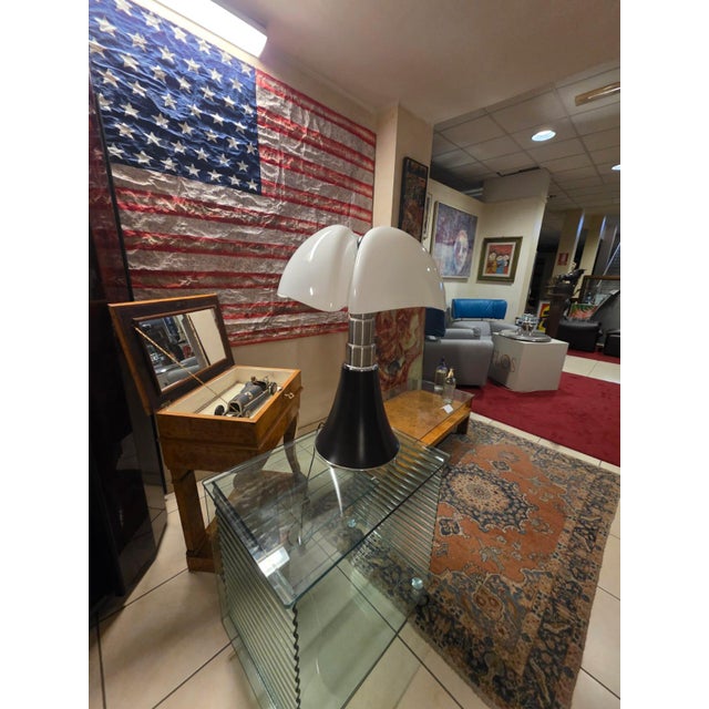 Bat Lamp by Gae Aulenti for Martinelli Luce, 1970s For Sale - Image 3 of 18