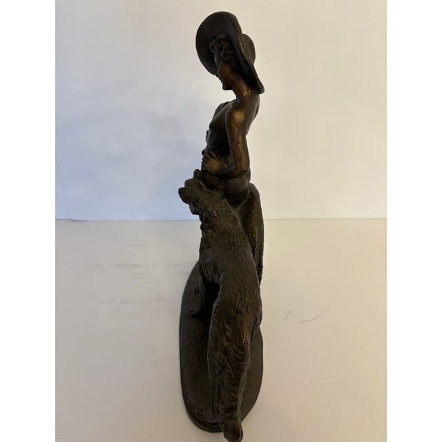 1920s Vintage Bronze Edgar Degas Sculpture “The Aristocratic” For Sale - Image 5 of 7