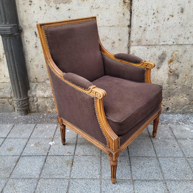 Louis XVI Armchairs, France, Set of 2 For Sale - Image 10 of 18