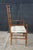 Antique Shaker Style Maple Ladderback Elder's High Back Arm Chair Woven Seat For Sale - Image 11 of 18