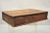 Antique American Primitive Wooden Distressed Paint Crafts Organizer Parts Box For Sale - Image 12 of 12