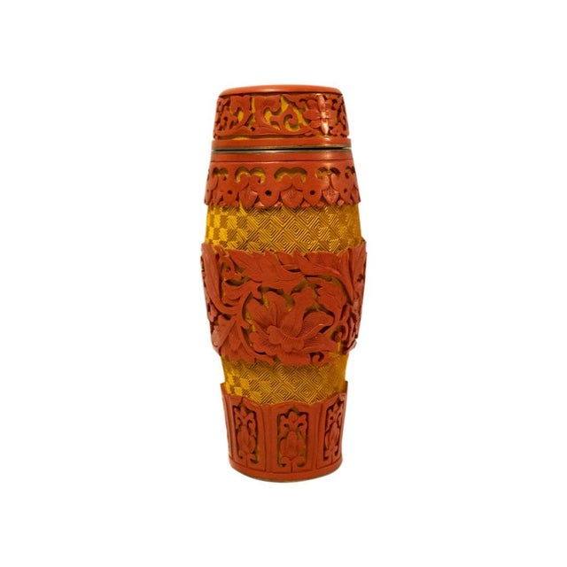 Mid 19th Century Late 19th Century Chositsu Cylindrical Chinese Box, China, 1850s For Sale - Image 5 of 7
