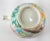 19th Century Chinese Export Rose Medallion Mandarin Palette Cup & Saucer For Sale - Image 12 of 13