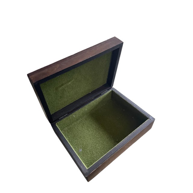 Mid-Century Modern Etched Brass Decorative Box by Jean-Pierre Chevalier, 1970 For Sale - Image 3 of 8