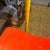 Red Red Wooden Vintage Step Stool Convertible Chair For Sale - Image 8 of 10
