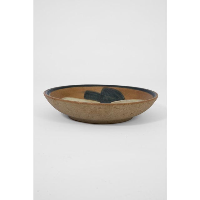 Organic Glazed Stoneware Bowl from Søholm, 1950s For Sale - Image 6 of 6