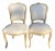 Antique French Provincial Side Chairs - Pair For Sale