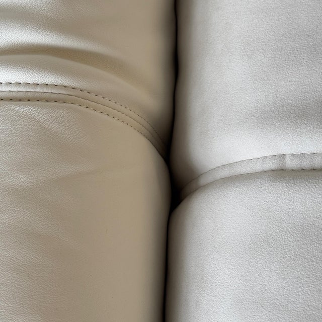 Mid-Century Modern Togo Corner Sofa by Michel Ducaroy for Ligne Roset in Leather/Alcantara For Sale - Image 3 of 8