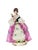 Ceramic Baroque Style Porcelain Figure of Lady with Fan from Capodimonte, 1900s For Sale - Image 7 of 7