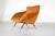 Textile Orange Velvet Armchairs, Italy, 1960s, Set of 2 For Sale - Image 7 of 14