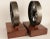 Late 20th Century Industrial Caster Bookends For Sale - Image 4 of 7