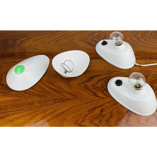 Prim Bakelite Table Lamps, 1950s, Set of 2, in Very Good conditions. Designed 1950 to 1959 This piece has an attribution...