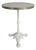 Bistro Table with Cast Iron Legs and Marble Top, 1920s For Sale