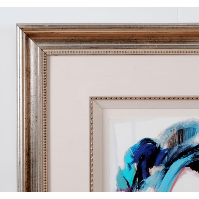 Wood Hessam Abrishami "Young Star" Hand Signed & Numbered Framed & Matted Limited Edition Serigraph 252/495 For Sale - Image 7 of 8