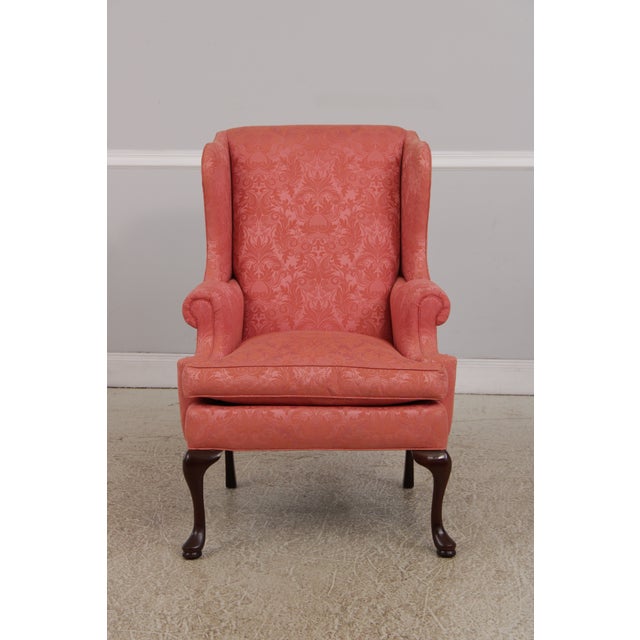 Age: Approx: 20 Years Old Details: Down Seat Cushion Quality Construction Queen Anne Legs & Pad Feet Clean Well Cared For...