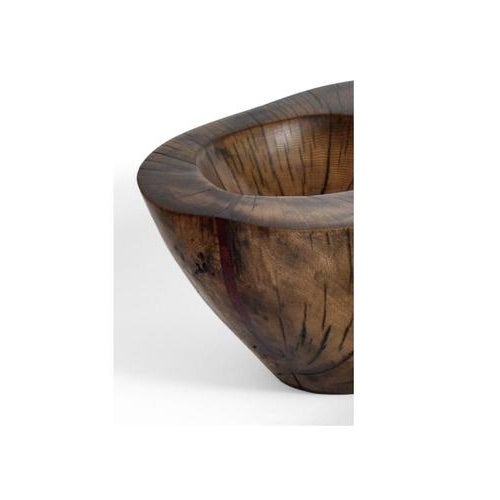 V1285 Vessel in Ebonized Oak Wood by Jörg Pietschmann For Sale - Image 4 of 8