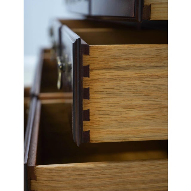 1970s Link Taylor Heirloom Mahogany Long Dresser For Sale - Image 5 of 18