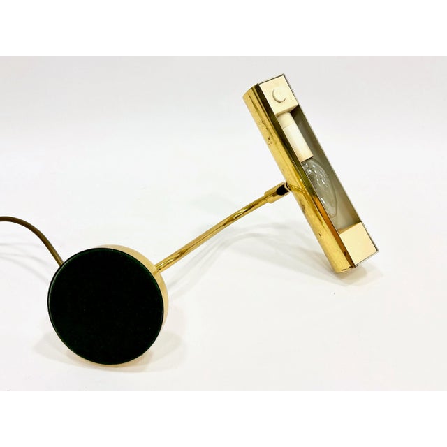 Gold Brass Piano Table Lamp from Pfäffle Leuchten, 1960s For Sale - Image 8 of 12