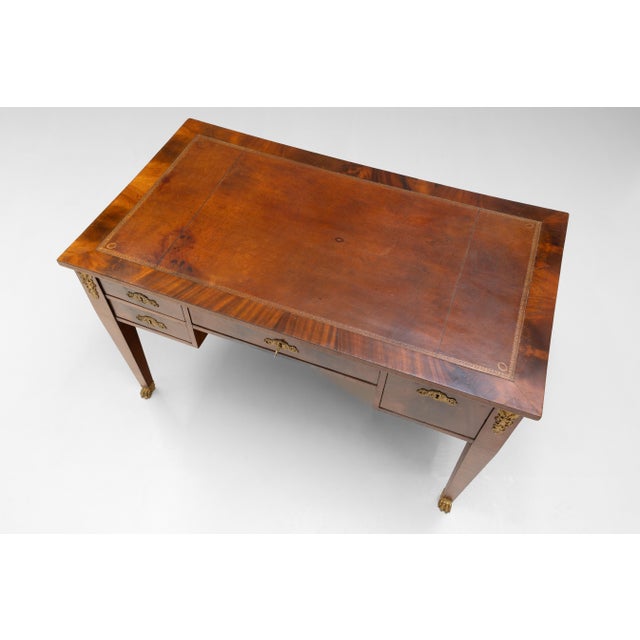 Antique Flat Desk, 1890 For Sale - Image 6 of 13