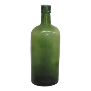 Olive Green Bottle Vase