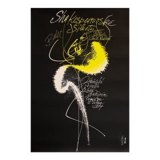 1994 Czech Ballet Poster (Josef Flejsar) - "Balet Siluety" For Sale