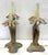 Vintage Coastal Double Crossed Palm Tree Table Lamps- A Pair For Sale - Image 11 of 18