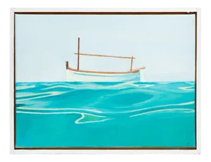 Octavia Campbell-Davy, Llaut, Acrylic on Canvas, Framed