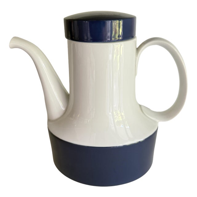 Composition Blue Coffee Pot by Tapio Wirkkala for Rosenthal Studio Line, Germany, 1985 For Sale