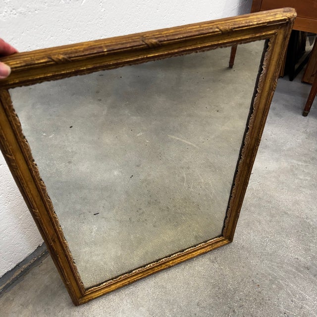 Antique Mirror with Gilt Frame from Maison Lebrun, 1890s For Sale - Image 18 of 18
